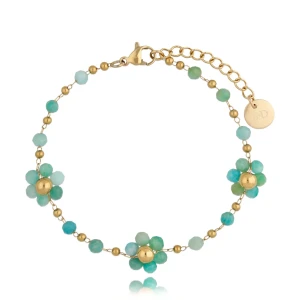Bransoletka z amazonitami Bouquet 