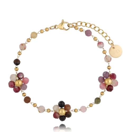 Bransoletka z turmalinami Bouquet