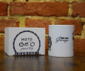 Kubek ceramiczny Flathead forewer  - sygnowany logiem Moto Party Garage!