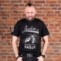 Kolekcja: Made In Poland Koszulka motocyklowa męska JEDEN ŚLAD JEDNA PASJA