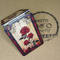 Kieszonkowe lusterko do makijażu - Róża