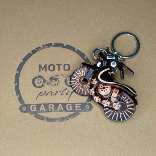 Brelok - Motocykl Skóra Bydlęca