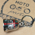 Dzwoneczek motocyklowy - Skrzydła z czerwonym krzyżem