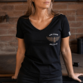 Koszulka motocyklowa damska Live to Ride - Przód