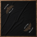 Kwadratowa chusta motocyklowa Live to Ride  - 70cm x 70cm