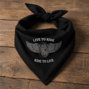 Chusta motocyklowa  Live to Ride